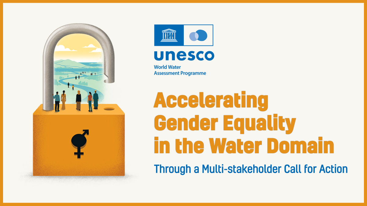 UNESCO WWAP is facilitating a global #CallforAction to accelerate the achievement of #genderequality in the water sector!

A multi-stakeholder assessment shows current progress to be OFF TRACK.

We call for bold &amp; urgent action to counter this!

#AcceleratingGenderEqualityinWater