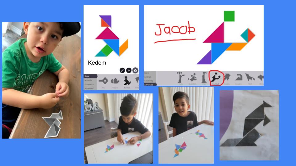 3MericiDPCDSB's tweet image. #dpmathitup #dp_math This was our first introduction to Tangrams! Our kinders loved the challenge. It led to some great math talk and further exploration! Check out the great work and all the smiles!