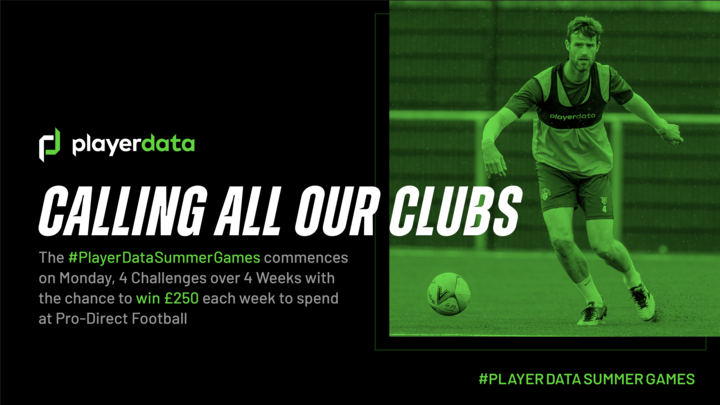 PlayerData's tweet image. 🔔! Listen Up!📢#PlayerData clubs

Our #PlayerDataSummerGames commences on Monday  &amp;amp; for those of you who haven&apos;t entered the time is now 

Please get in touch below or via your account manager to  enter your club

£250 prize money / winner / week to spend at #ProD_Soccer on us