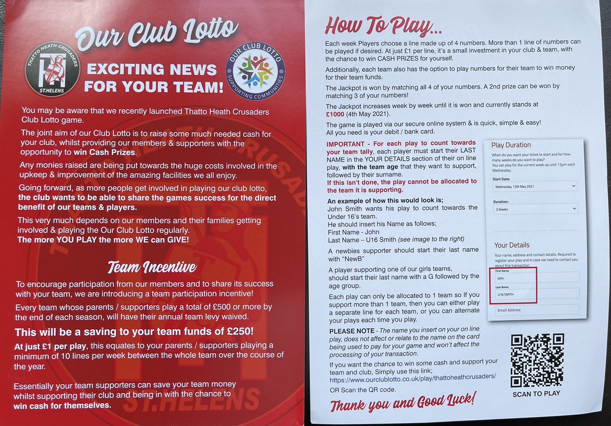 Thatto Heath Crusaders tweet media