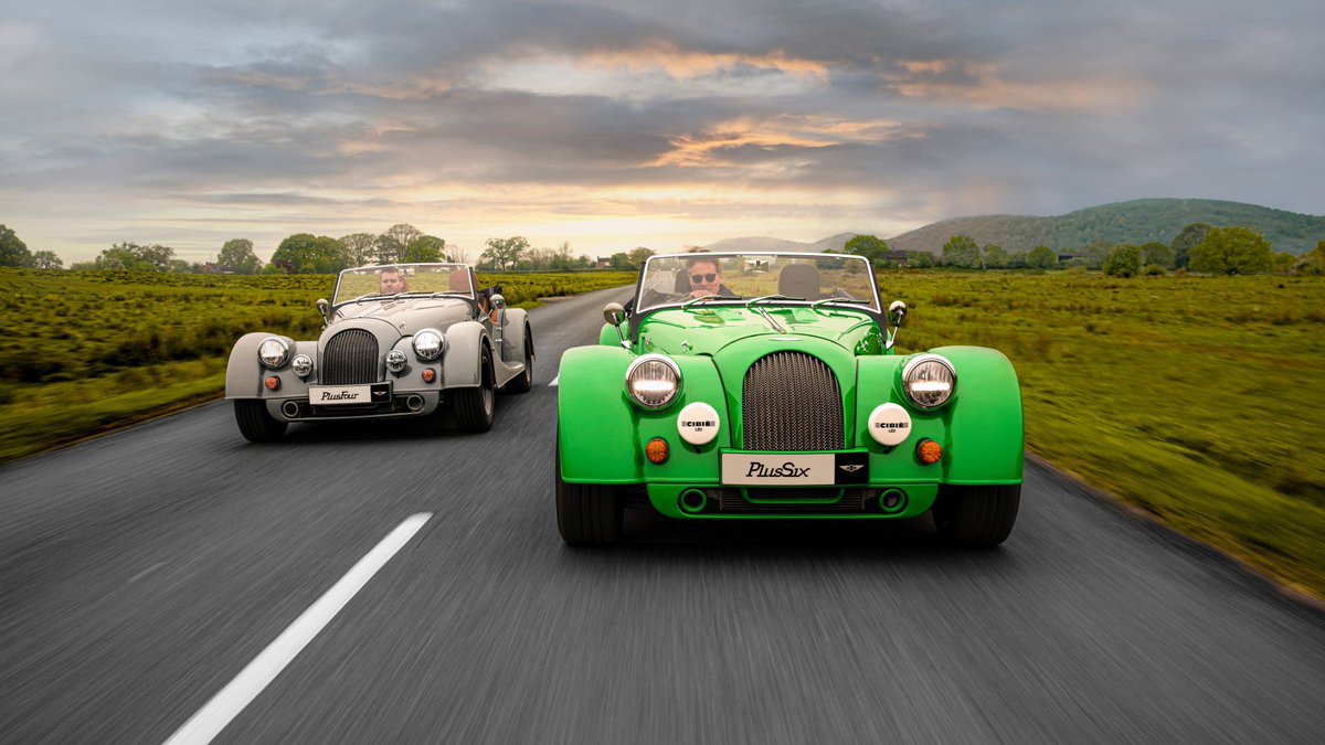 The 2022 Morgan Plus Four and Plus Six arrive with the company’s all-new logo, subtle styling tweaks, upgraded interior lighting, a dual-port USB outlet, as well as redesigned seats with enhanced lateral and longitudinal support. #Morgan #PlusFour #PlusSix