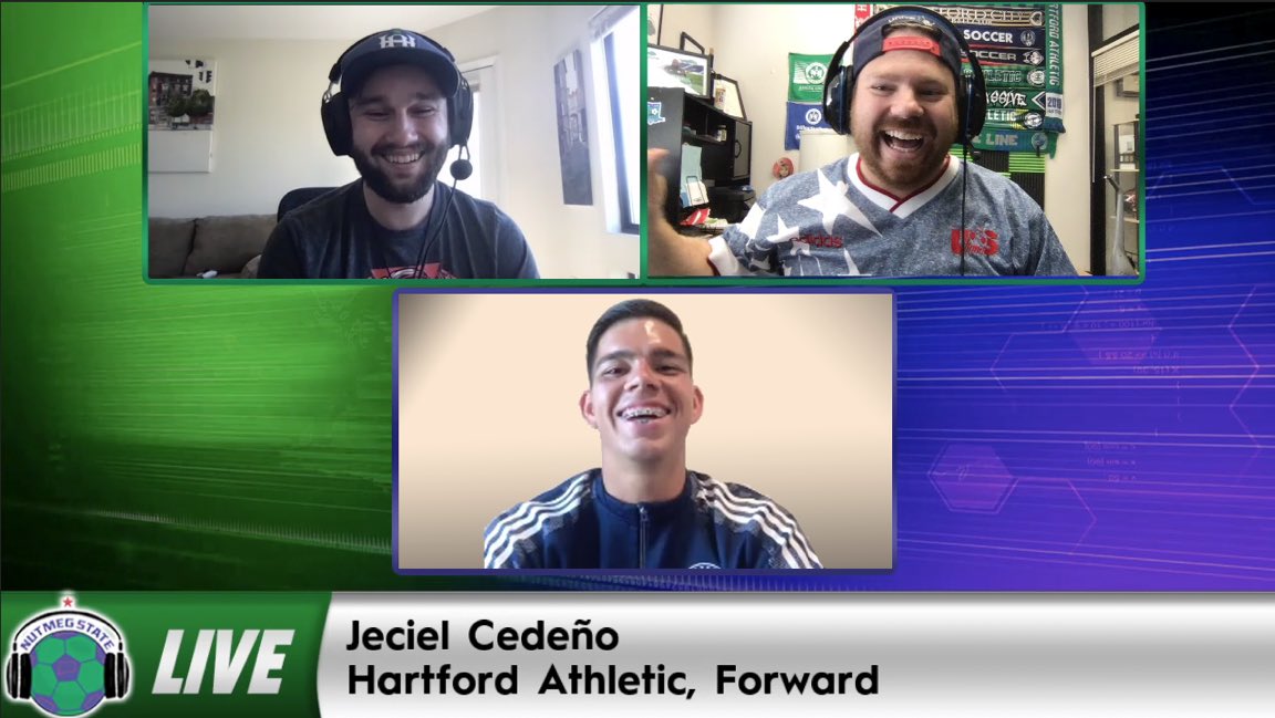 We had a blast chatting with @Jeciel31497541 on yesterday’s show, only hours after he signed with <a href="/hfdathletic/">Hartford Athletic</a>!  Catch the full podcast:

🎥 Video: twitch.tv/videos/1037315…
🍏 Apple: apple.co/2Ultz0U
🔊 Spotify: spoti.fi/32f0qqR
📻 Stitcher: bit.ly/2HzXUDw
