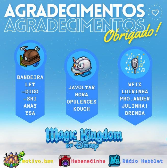 agenciadidas's tweet photo. Enquanto sonhos existirem, a magia nunca terá fim! Um até logo e o nosso muito obrigado por embarcarem conosco pelo universo mágico da Disney. 

Os nossos sinceros agradecimentos pelas construções, programações, locuções e parcerias. 

Foi um prazer,
Magic Kingdom of Disney! 👩🏻‍🎤🤍 https://t.co/efIP9iA7MW