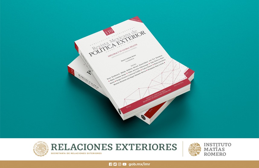 imatiasromero's tweet photo. #HOY Ponemos a tu disposición nuestra más reciente  #RPME 119 sobre "Diplomacia en Salud Global." Analiza el efecto de la pandemia #COVID19 en seguridad, política internacional y cambio tecnológico.

Edición digital bilingüe ESP/ENG disponible en: https://t.co/NU6CUktvk5

(1/10) https://t.co/w4ZkAjJkwh