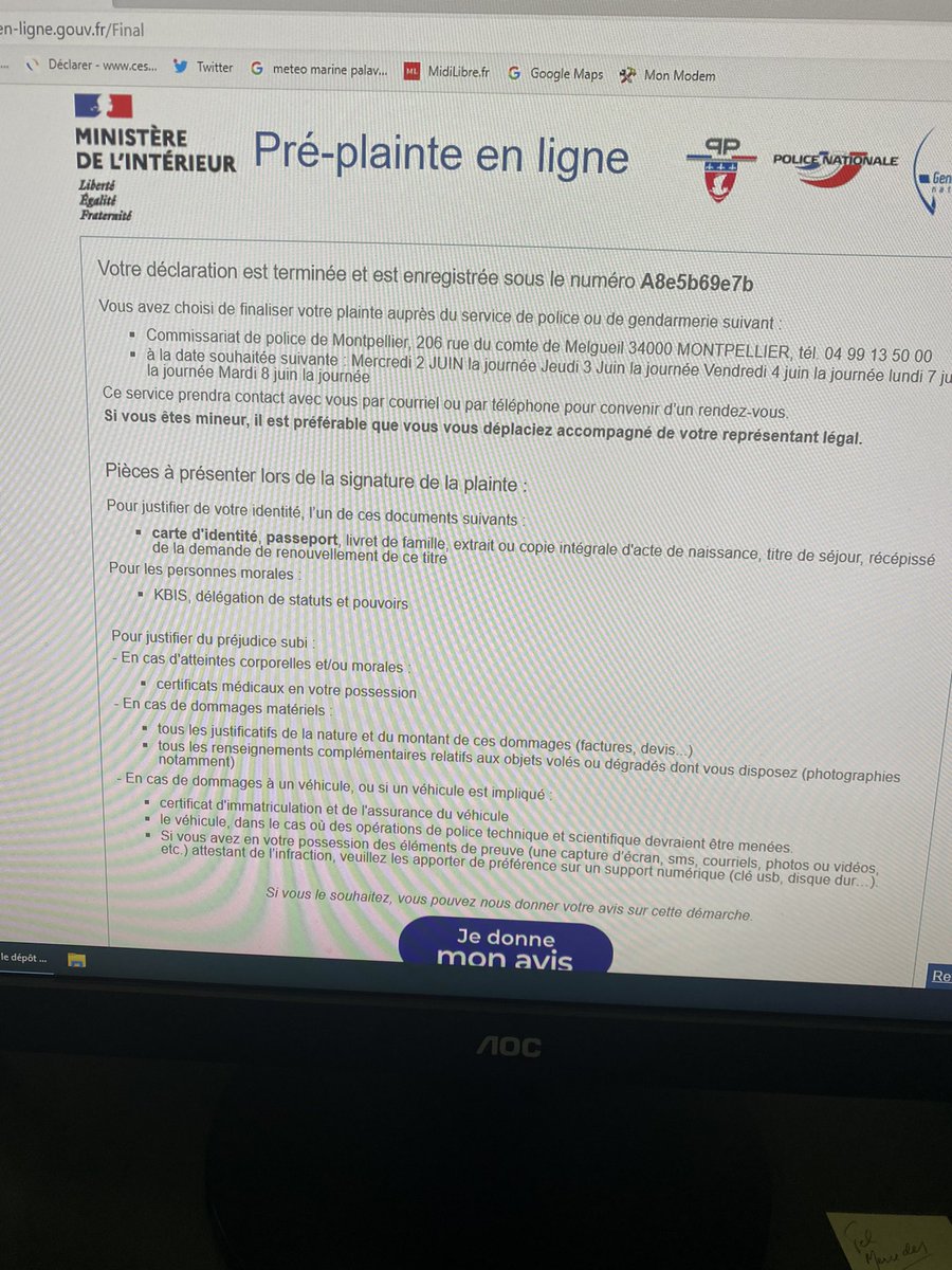 deverbizier's tweet photo. #volparruse de CB à la station essence Antigone il y avait deux hommes qui vous demandent en même temps de les aider mais même méfiant ils m’ont dérobé la CB j’en ai informé le 17 à 14h30 merci aux FDO de m’avoir accompagné et écouté #plaintedéposée @CoteMontpel de pire en pire ! https://t.co/x9dycPsHBk