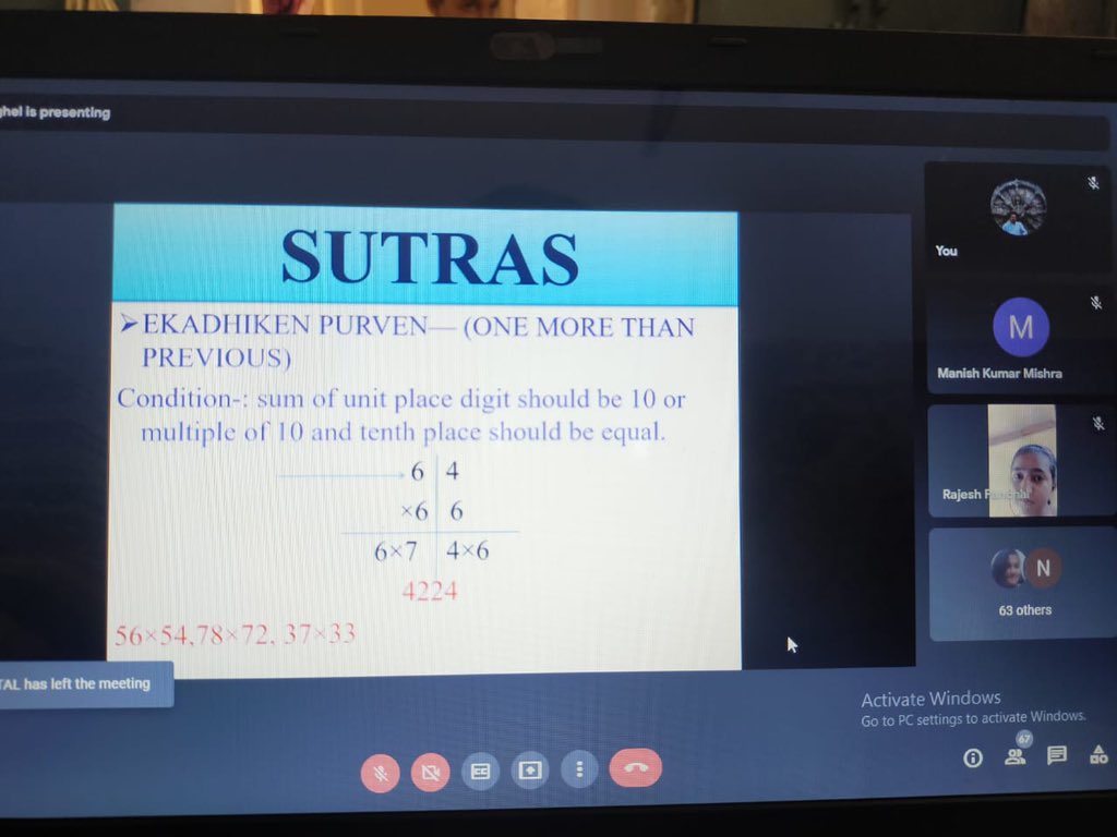 DirectorNilesh's tweet photo. Great initiative!A sweet and short address on roll of the #VedicMathematic by Shri Rajesh Baghel. #GujcostMathsCarnival; as a part of #StartLevel #GujcostSummer Camp.Organised By Utthan Community Science Centre,Chhota Udepur(Gujcost.DST.GoG)@narottamsahoo @InfoGujcost @VigyanLok https://t.co/XECaBgoJeQ