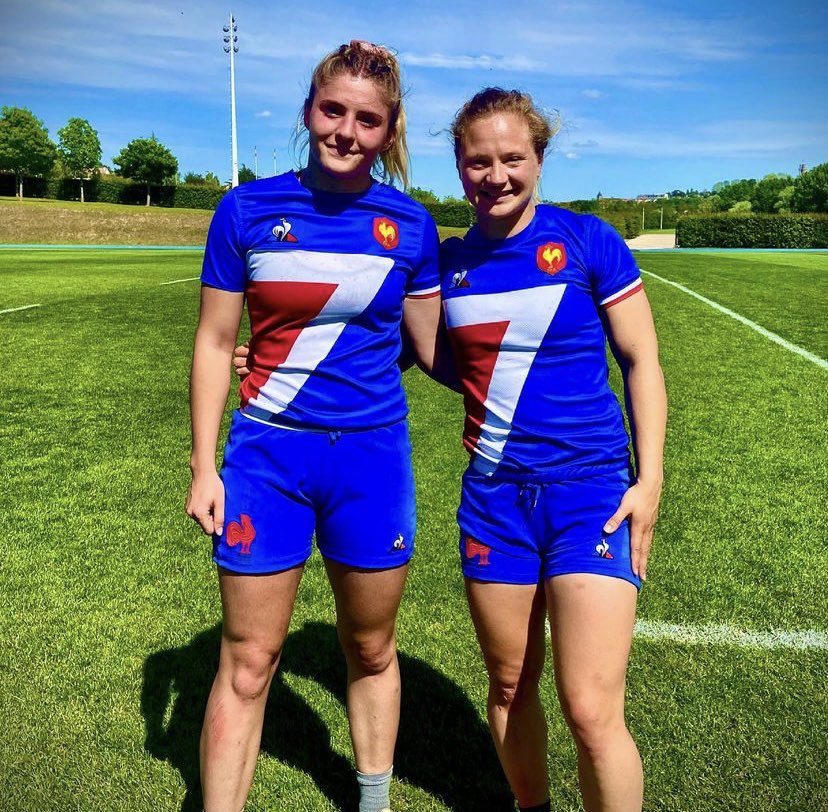 🔵⚪️🔴 @LauraTerreaux et <a href="/Lounoel26997268/">Lou noel</a> étaient convoquées pour un stage de préparation au sein de France à 7 avec des matchs de préparation contre <a href="/BelgiumSevens/">Belgium Rugby Seven</a> 🇧🇪 et <a href="/TUNISIARUGBY/">Fédération Tunisienne de Rugby</a> 🇹🇳
Toujours une fierté de voir nos joueuses représenter <a href="/EuskadiSevens/">Euskadi Sevens</a> au plus haut niveau 💪🏼