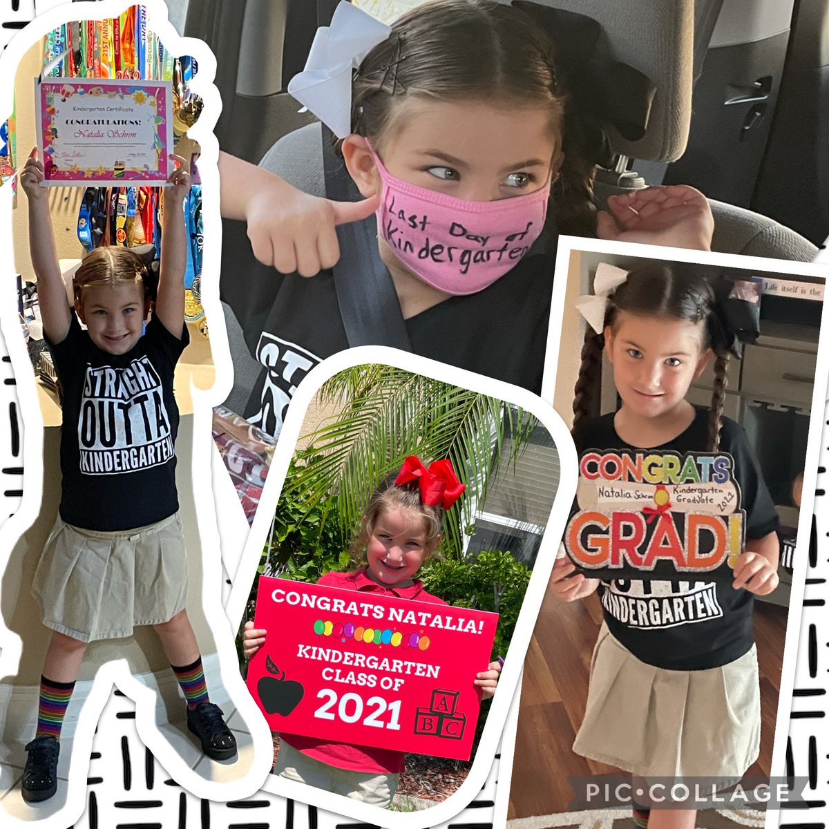 JenniferSchron's tweet photo. This mama is so proud of these kids! Way to go Nicholas, Noah, and Natalia!!#NextStopMiddleSchool #KinderGrad #sdoclastday2021 https://t.co/Hfz7eP12yQ
