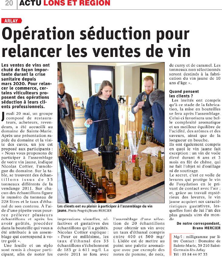 Domaine de Sainte Marie tweet media