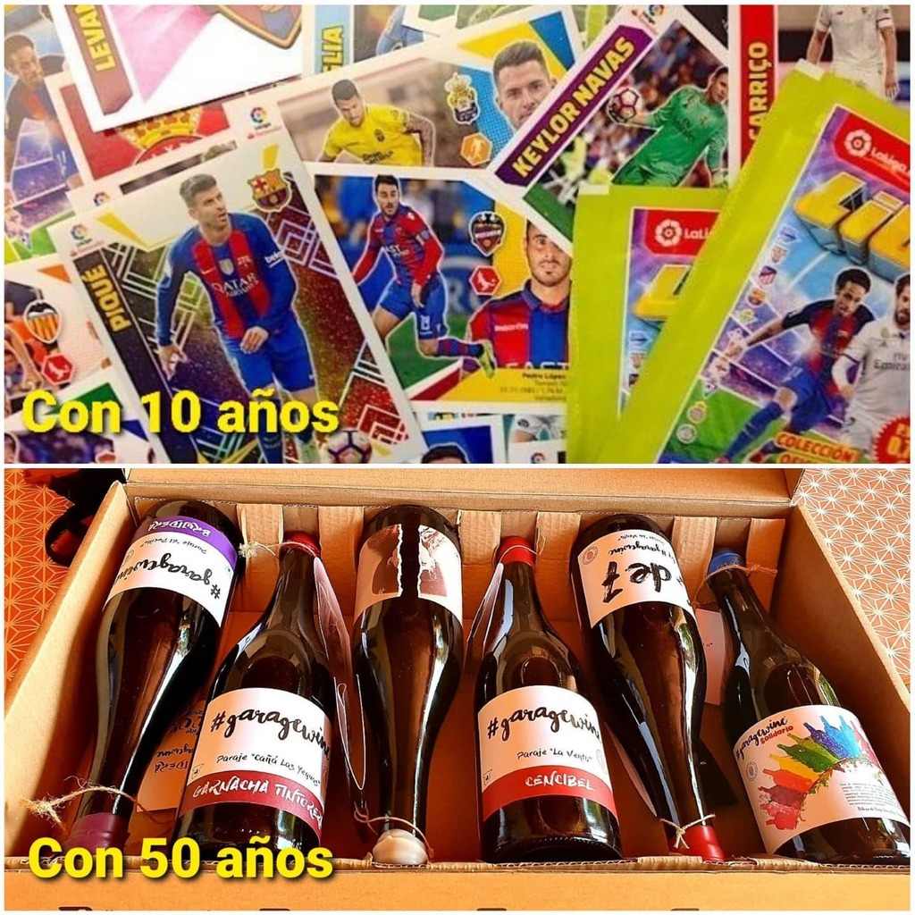 choumimx's tweet photo. Cuando intercambias cromos a los 10 años VS cuando intercambias cromos a los 50. https://t.co/q5Igt1ZAeg https://t.co/pClJhPXLdM