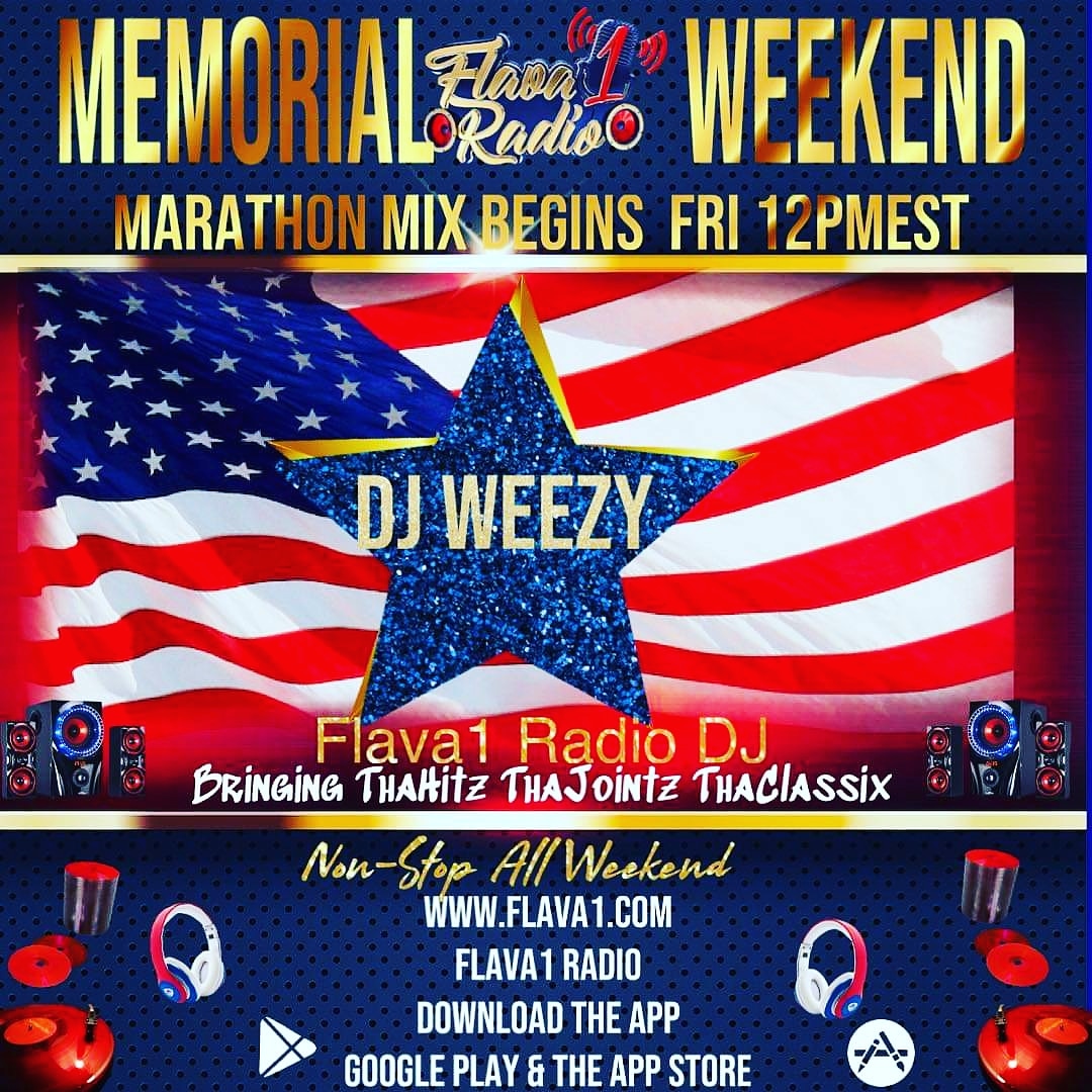 beatradiotv's tweet photo. Memorial Day Weekend Marathon!!
Remembering, Honoring all Who Served. πΊπΈ π @Flava1Radio
Like , Comment, share!!!!
FLAVA1RADIO BRINGING #THEHITZ #TheJointz #Theclassix https://t.co/x7fF1i6yyN https://t.co/1CTZeW2MRC