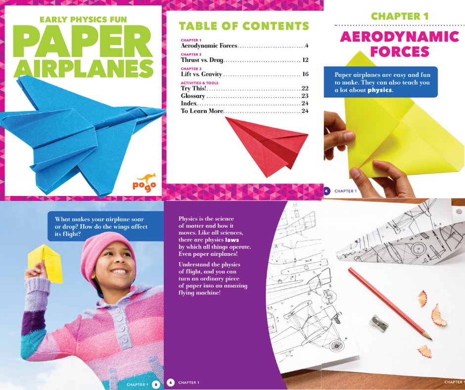 booknook's tweet photo. It's Feature Friday! Paper Airplanes is a story where readers explore the physics behind paper airplanes. Not only is it a great read, but it can lead to a fun follow up activity for Summer! #WinWin
#Literacy #SummerActivity #SummerReading #DiverseText https://t.co/b0K4ntPuLu