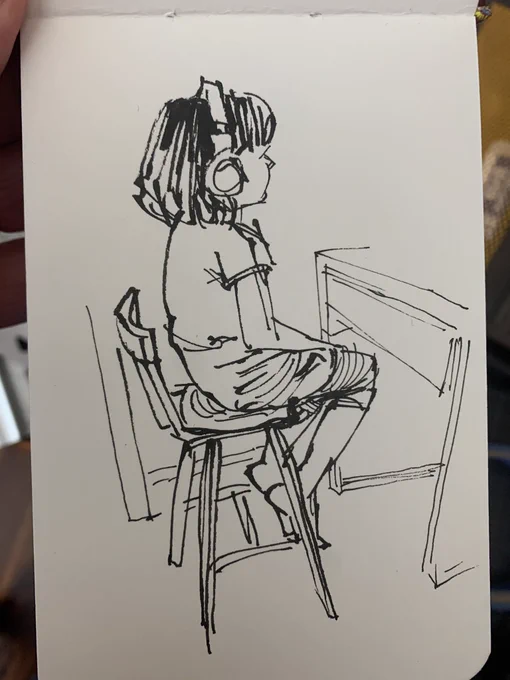 These are from today's final session. Juni is excited to return to in-person school for 1st grade. (Or as she calls it, `inhuman' school- she knows human is a synonym for person so she keeps thinking that's the term. 