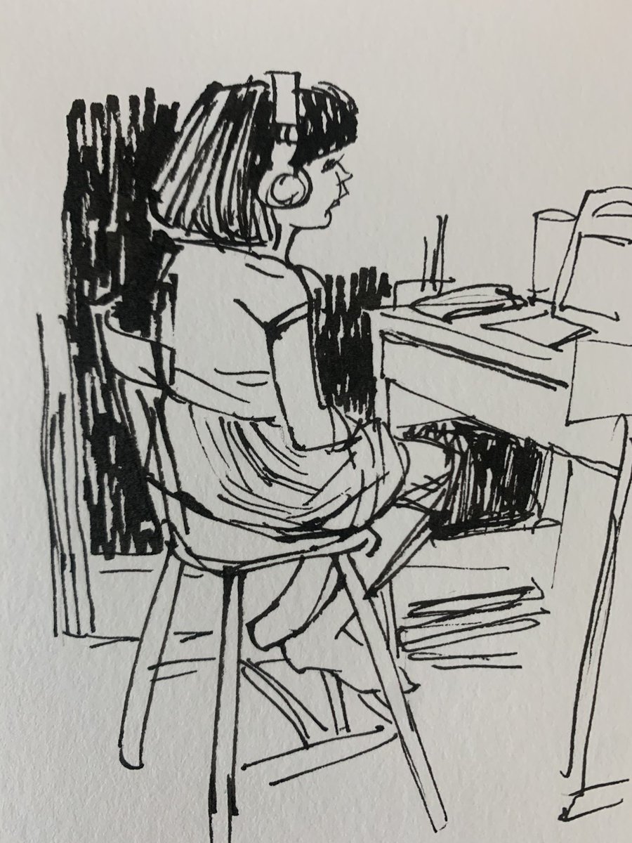 These are from today's final session. Juni is excited to return to in-person school for 1st grade. (Or as she calls it, `inhuman' school- she knows human is a synonym for person so she keeps thinking that's the term. 