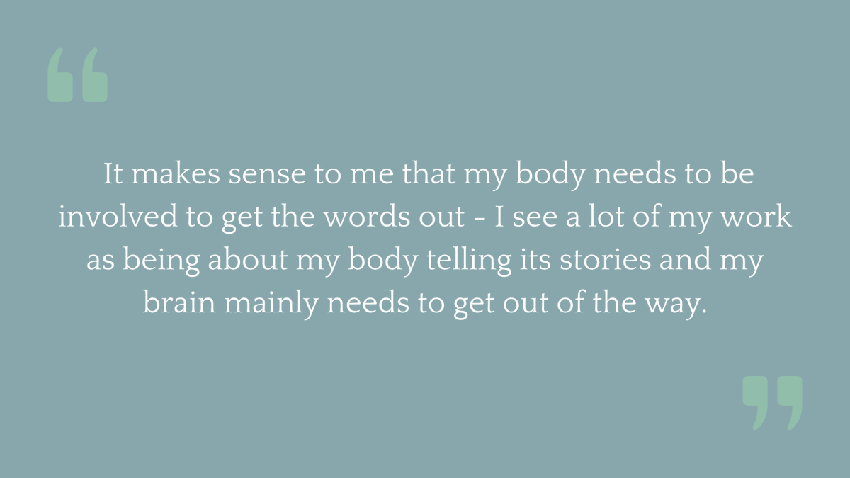 VivGordonCo's tweet photo. The whole #RestlessVGC project, like all of my work, is about nurturing voice, visibility and community for and with survivors of child sex abuse. Abuse took my voice away and I’m still in the process of finding it.

Read more: https://t.co/rNOLWmTXRX https://t.co/g0xOXCRvmS