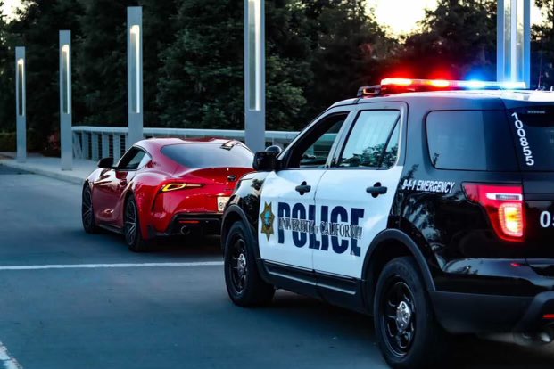 UCMercedPolice's tweet photo. UCMPD Officers were flagged down by a citizen who was taking pictures of his vehicle while visiting campus. He asked if he could take photographs of a patrol vehicle to show support for law enforcement. Nolan Salazar is a local military veteran and photographer. Here’s his work! https://t.co/6iUCR9SiLL