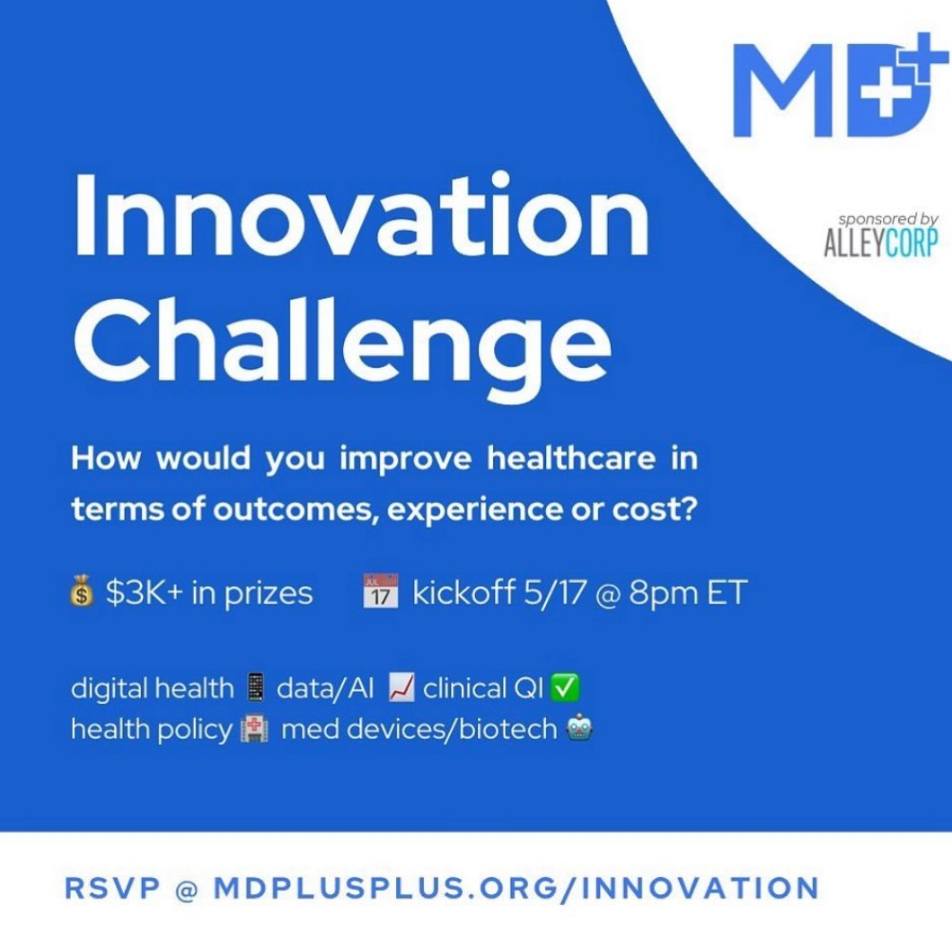 MedInnovatorMD's tweet photo. One thing I love about @SlackHQ is that it could set-up virtual networking coffee events with other physician innovators! #donut

I'm happy to hear about @JayCanarick's story! He is part of @MDplusplus, an organization connecting physician innovators!

#Innovation #HealthTech https://t.co/TssVAocQ4Y