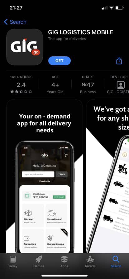 Falilatt_'s tweet photo. With the GIGGo App from @GiGLogistics, you can ship products abroad and also buy items from different stores. While shipping you will get to pay £5 per kg with a minimum weight of 10kg and no handling fee and customs fee.
#MoveItWithGIGGo https://t.co/a3feMrE9aF