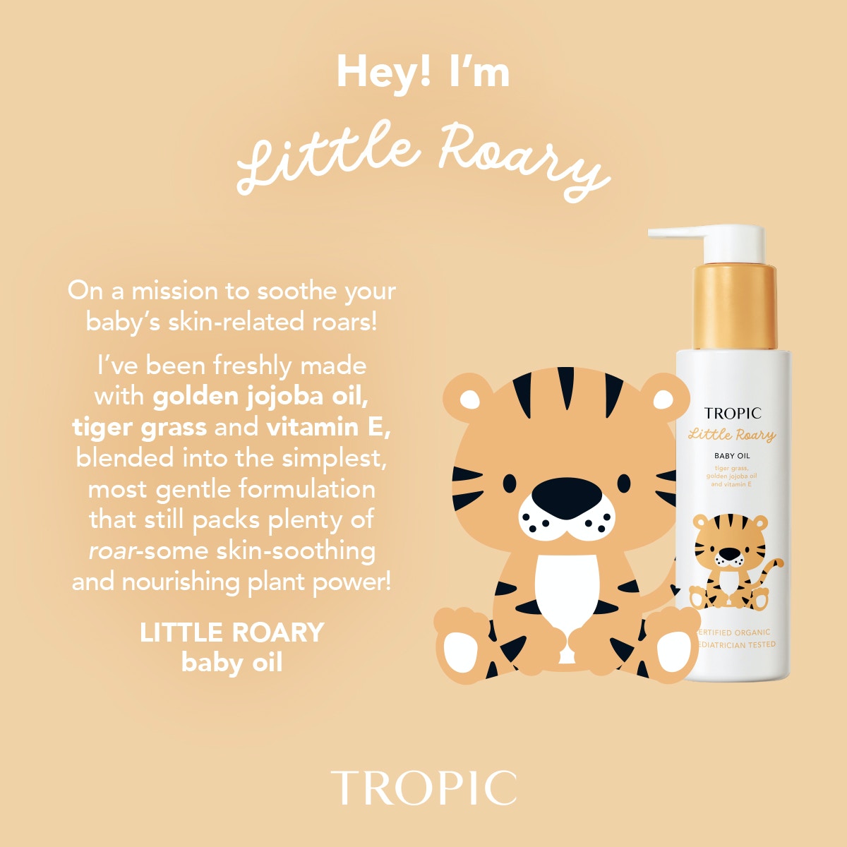 with_lorraine's tweet photo. This baby oil is AMAZING. Free from the petroleum you find in many other baby oil products. The Jojoba oil also makes its a PERFECT addition if you struggle to remove make-up. Have you got yours yet?

#lovetropic #baby #babyoil #littleroary #extragentle https://t.co/kvUurf08hA