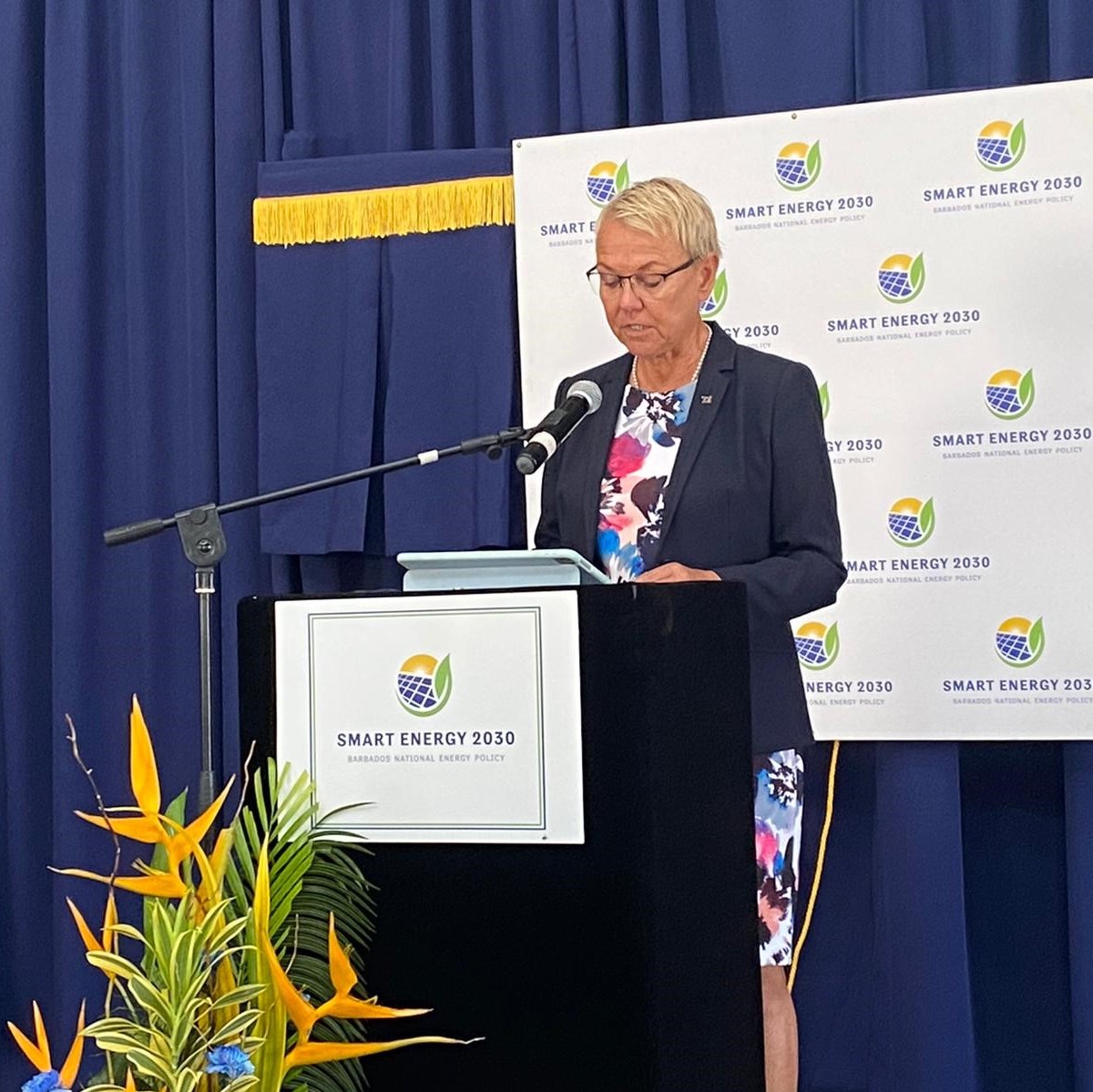 WasilewskaEU's tweet photo. I was pleased to participate today at the Samuel Jackman Prescod Institute of Technology to mark the institution being the first “Energy Champion Building” to be recognised by the Ministry of Energy, Small Business and Entrepreneurship in Barbados. #EUinBarbados #SJPI https://t.co/s9uCoE1xYE