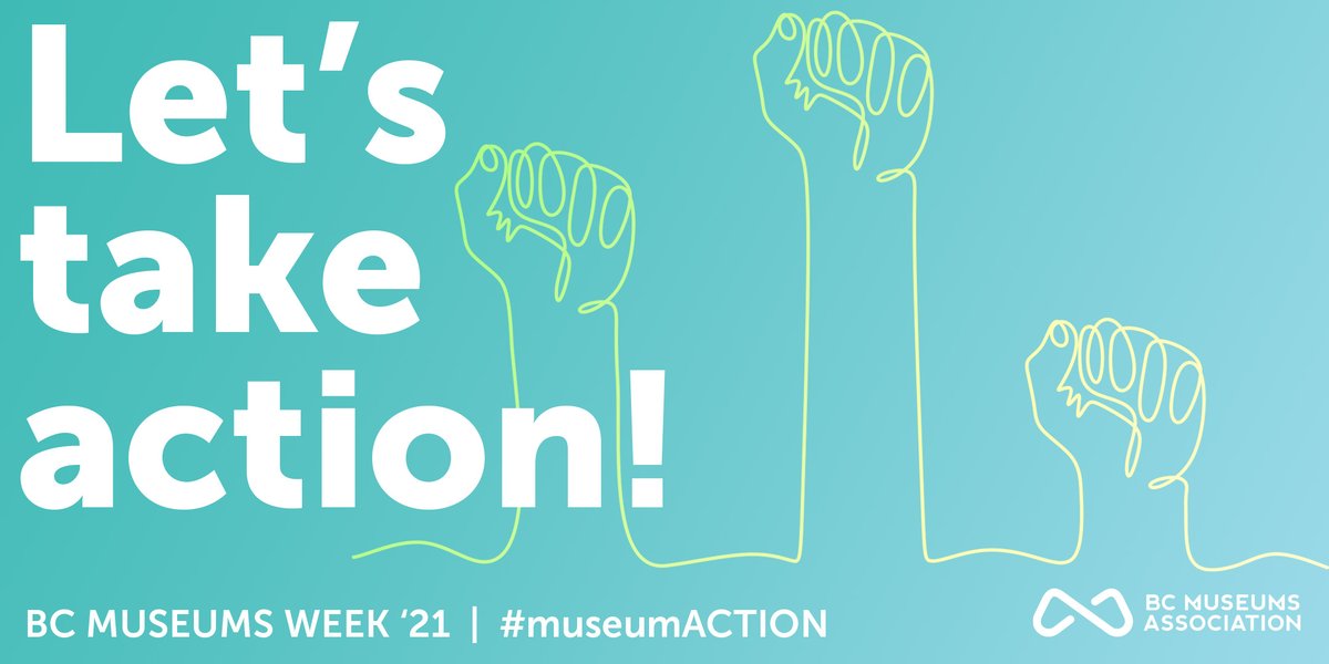 BCMuseumsAssn's tweet photo. As we continue the momentum from #BCMuseumsWeek and take #MuseumAction in our communities, we are curious ... What were your favourite #BCMuseumsWeek learning moments or experiences? 

How are you taking #MuseumACTION in your communities moving forwards? https://t.co/iVzk9AN8W8