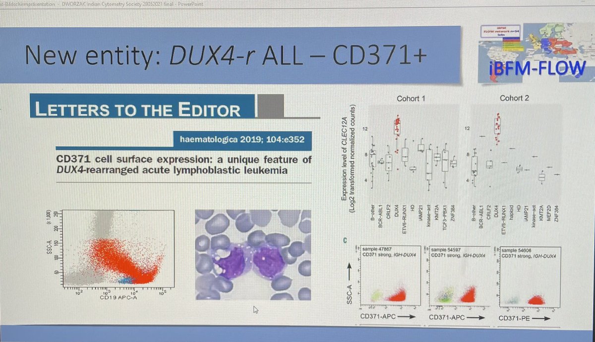 drkunalsehgal's tweet photo. Excellent talk by Dr Dworzak highlighting some very critical issues in ALL MRD standardisation and elaborating on practical concepts of LOD and LOQ #cytometryindia #flowedu #flowcyrometry https://t.co/Sn6rG8yLoL