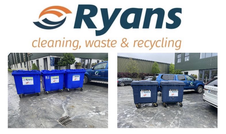 RyansCleaning's tweet photo. ♻️ WASTE MANAGEMENT ♻️

Busy end to the week with 2 x 14” Skips dropped off in Ballina for an existing client ✅

We also dropped 5 x 1100ltr Bins for a new client in The Ragg, including a FREE Cardboard Bin ✅

Contact us ⬇️

☎️ 0504-24406
📧 info@ryanscleaning.ie

#rcwr https://t.co/V0gn7yeCvJ