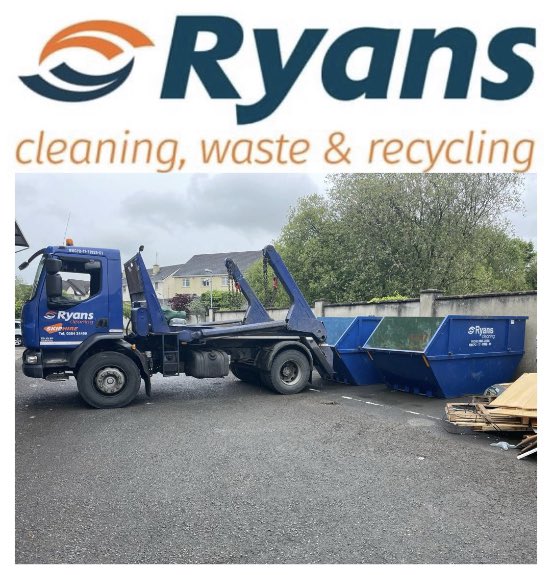 RyansCleaning's tweet photo. ♻️ WASTE MANAGEMENT ♻️

Busy end to the week with 2 x 14” Skips dropped off in Ballina for an existing client ✅

We also dropped 5 x 1100ltr Bins for a new client in The Ragg, including a FREE Cardboard Bin ✅

Contact us ⬇️

☎️ 0504-24406
📧 info@ryanscleaning.ie

#rcwr https://t.co/V0gn7yeCvJ