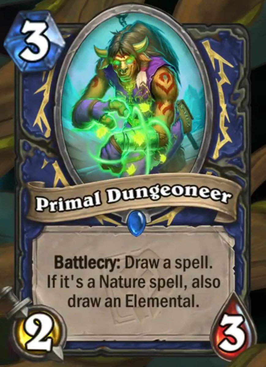 Hearthstone Top Decks on Twitter "A new Shaman card from the Wailing
