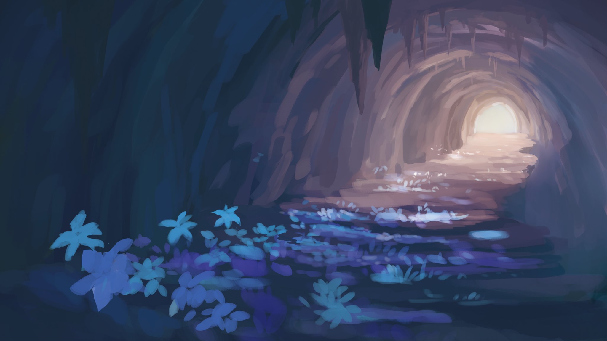 布魯威爾 1 5hr Background Speed Painting Landscape Scenery Cave Illustration Digitalpainting Background Environment イラスト 背景 T Co Ta4oabxuwn Twitter