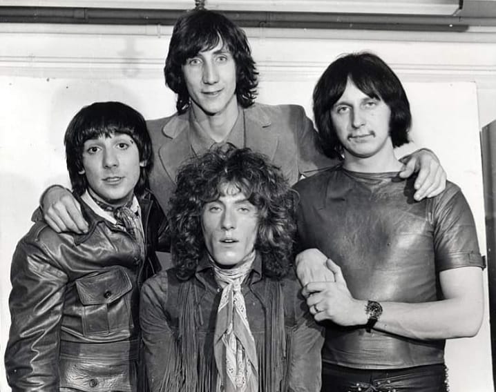 The Who on Twitter: "The transformation of The Who, pop group into The Who,  rock band.… "