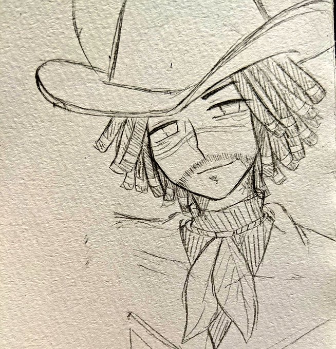 ラフに書き込んでるだけなんだけど…なかなか…イケメンでは…?(夜あるある) 