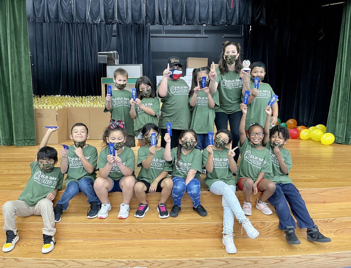 Ahhh we won first place at our Field Day!!! What a great way to end this year! 🎉 #fieldday2021