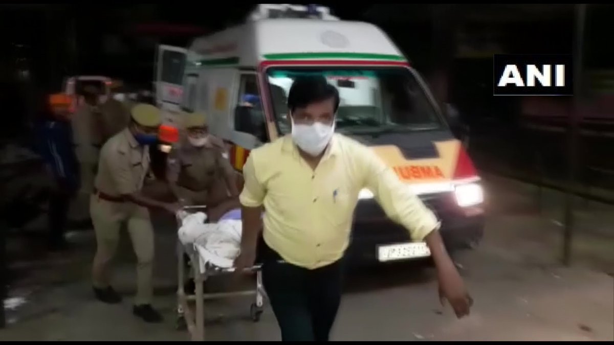 ANINewsUP's tweet image. Sitapur: Four people died and three others injured due to electrocution during a marriage ceremony at a village in Kamalapur area last night.  

&quot;Due to strong winds, a pole of the pandal touched a high voltage line running above it, resulting in the incident,&quot; the groom said.