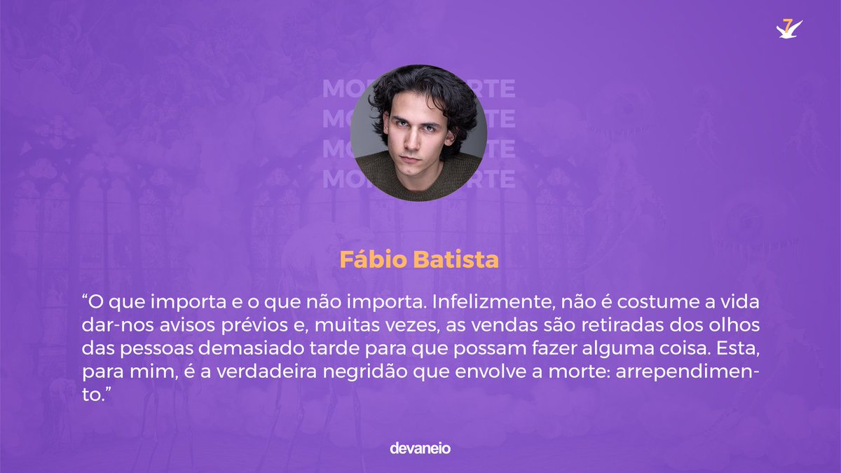revistadevaneio's tweet image. 7⃣👇

Fábio Batista in devaneio 7.

A devaneio 7 estará disponível em breve.

#dev7
