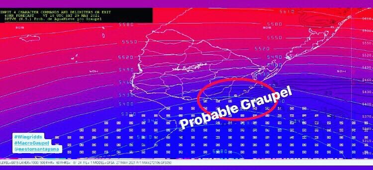 #AHORA | Se pronostica para este fin de semana un descenso de temperaturas. @MeteorologiaUy afirma que tendremos mínimas de 2 a -3 grados. El sábado en el este del país se prevén rachas y chaparrones invernales. <a href="/TelemundoUY/">Telemundo</a>