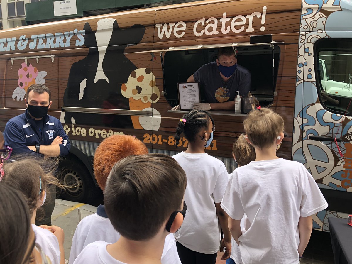 Leman3rdGrade's tweet photo. “This is the best day ever!” Some of the 513 students shouted as soon as they lined up for Ben and Jerry’s ice cream after an amazing field day this morning! Thank you to the faculty and LCA committee who helped make this day special!❤️ https://t.co/45Si6CLjQw