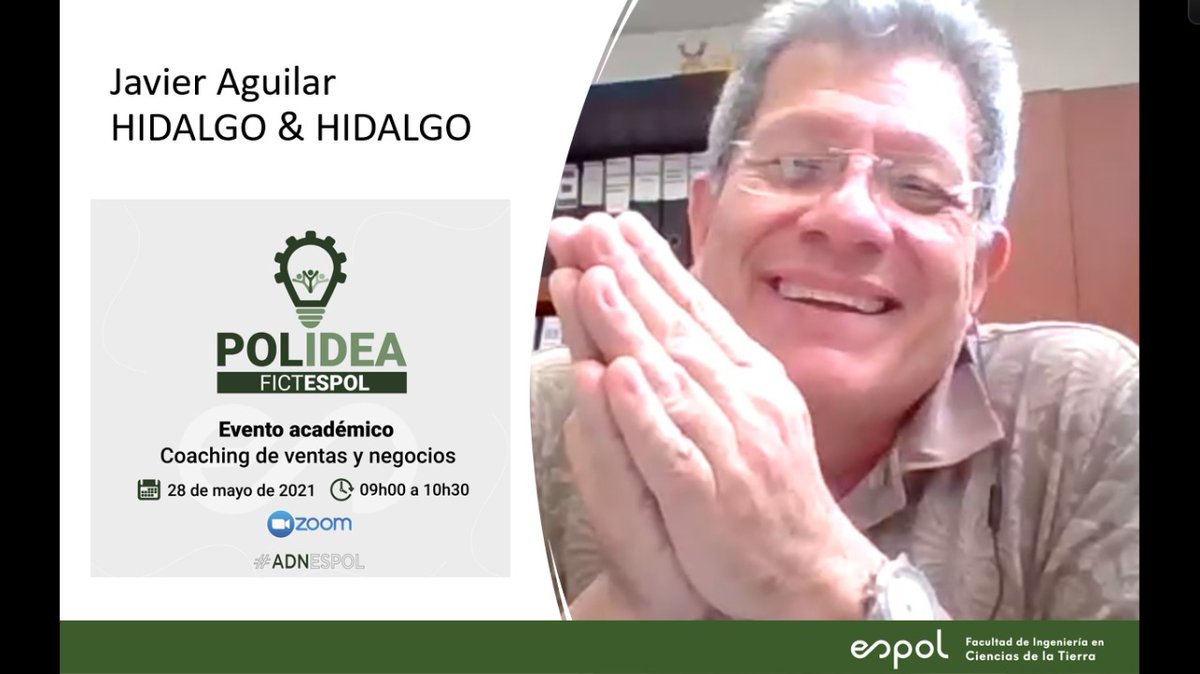 NadiaQuijano's tweet photo. #POLIDEA busca impulsar en los estudiantes, habilidades de comunicación efectiva, en el evento COACHING DE VENTAS Y NEGOCIOS. Gracias a  @SikaEcuador, Hidalgo&amp;Hidalgo, Precision. @aefict @FictESPOL @paolalrc @EddySanclemente @espol https://t.co/bvR10GrNoP