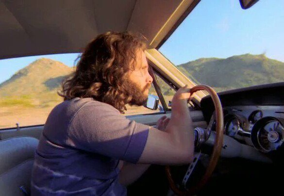 crockpics's tweet photo. Jim Morrison driving his Shelby Mustang, 1969 https://t.co/elRRn6SYCH