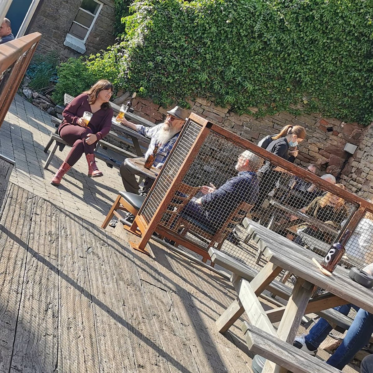 The place has a nice vibe tonight!!!
Keep checking our social media's for updates on our Bank Holiday Weekender  that starts 12pm tomorrow!!! 
We have loads of tables inside and outside. No bookings needed!
We can't wait to see you!