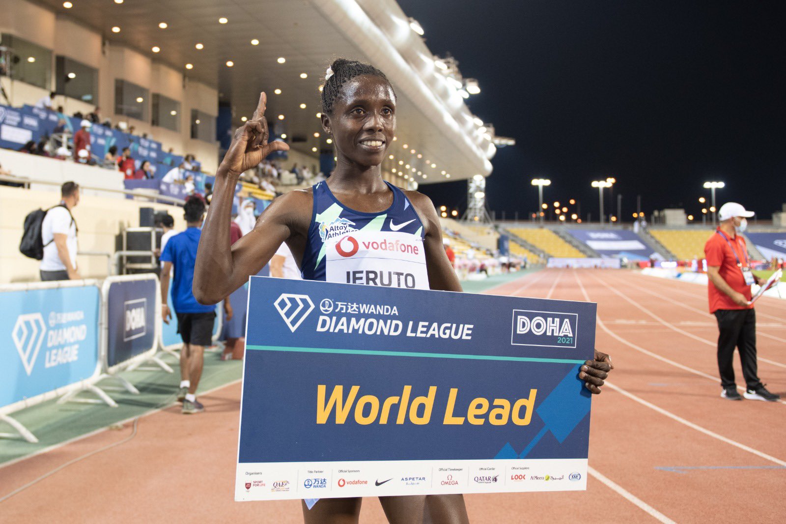 Doha Diamond League On Twitter Norah Jeruto Of Kenya Wins Vodafone Race 3000m Steeplechase Women Setting A World Leading Record 9 00 67 At Wanda Diamond League Doha Tour 2021 Https T Co Yavp8lnqdu
