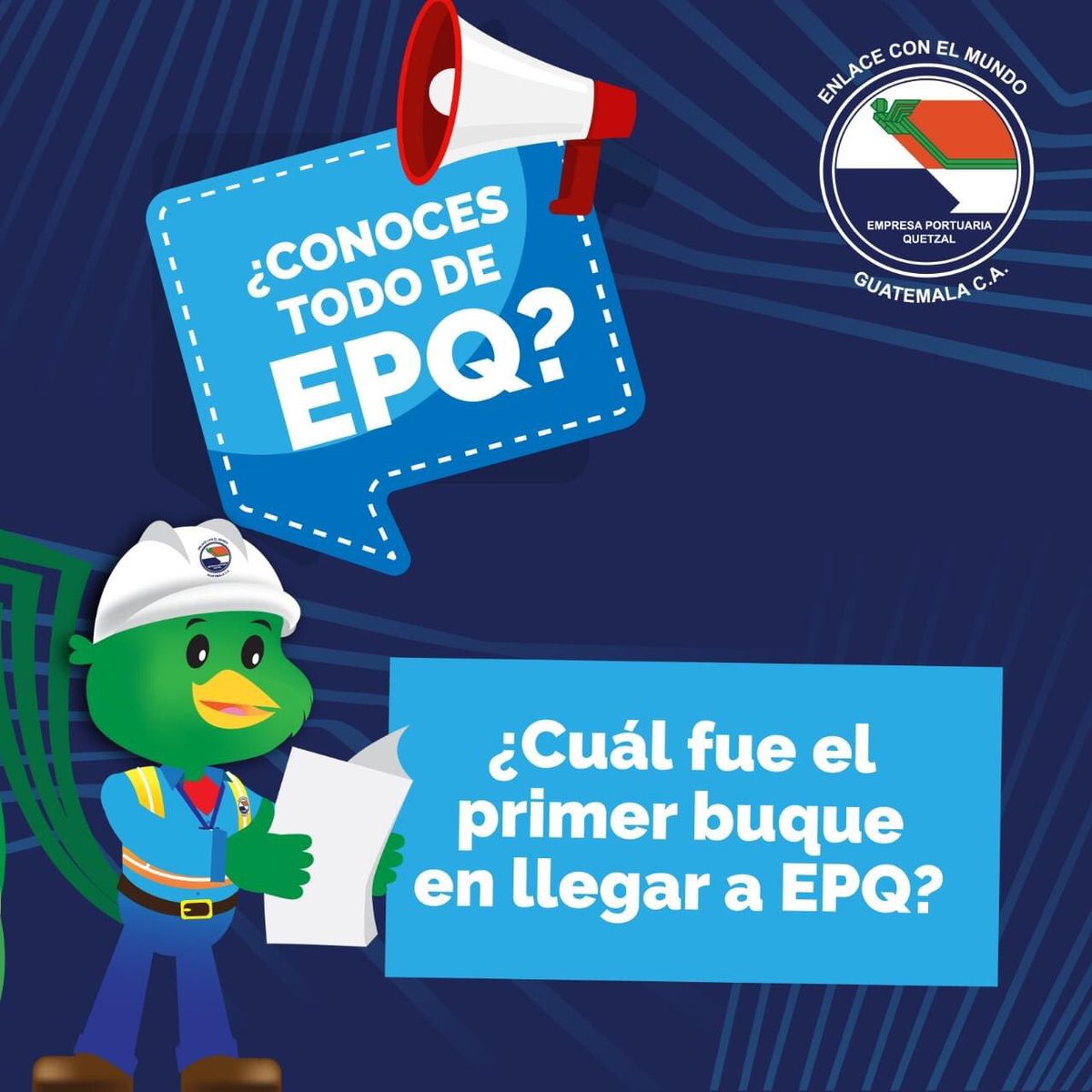 Empresa Portuaria Quetzal tweet media