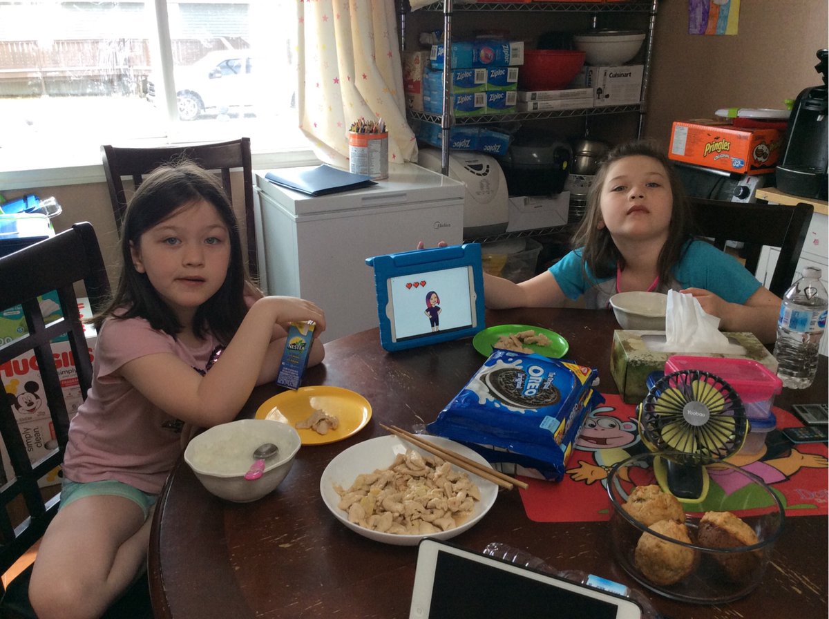 MrsSaundersCG's tweet image. Adventures of Flat Mrs. Saunders - Bella and Ivy were kind enough to share breakfast with me! Thanks, girls 😀 #flatmrssaunders #togetherwhenapart @FMPSD @BeaconhillFMPSD @abbott_graham