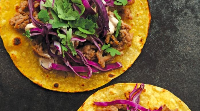MSABCTwinCities's tweet photo. This June we're featuring Turkey &amp; Red Cabbage Tortillas with Chipotle Sauce. Bright, pretty, and packed with flavor this recipe uses ground turkey breast making it a lean dish, but not lean on flavor. Check out this recipe here! https://t.co/SbO2T9fyTv https://t.co/J4CLuwFMDO