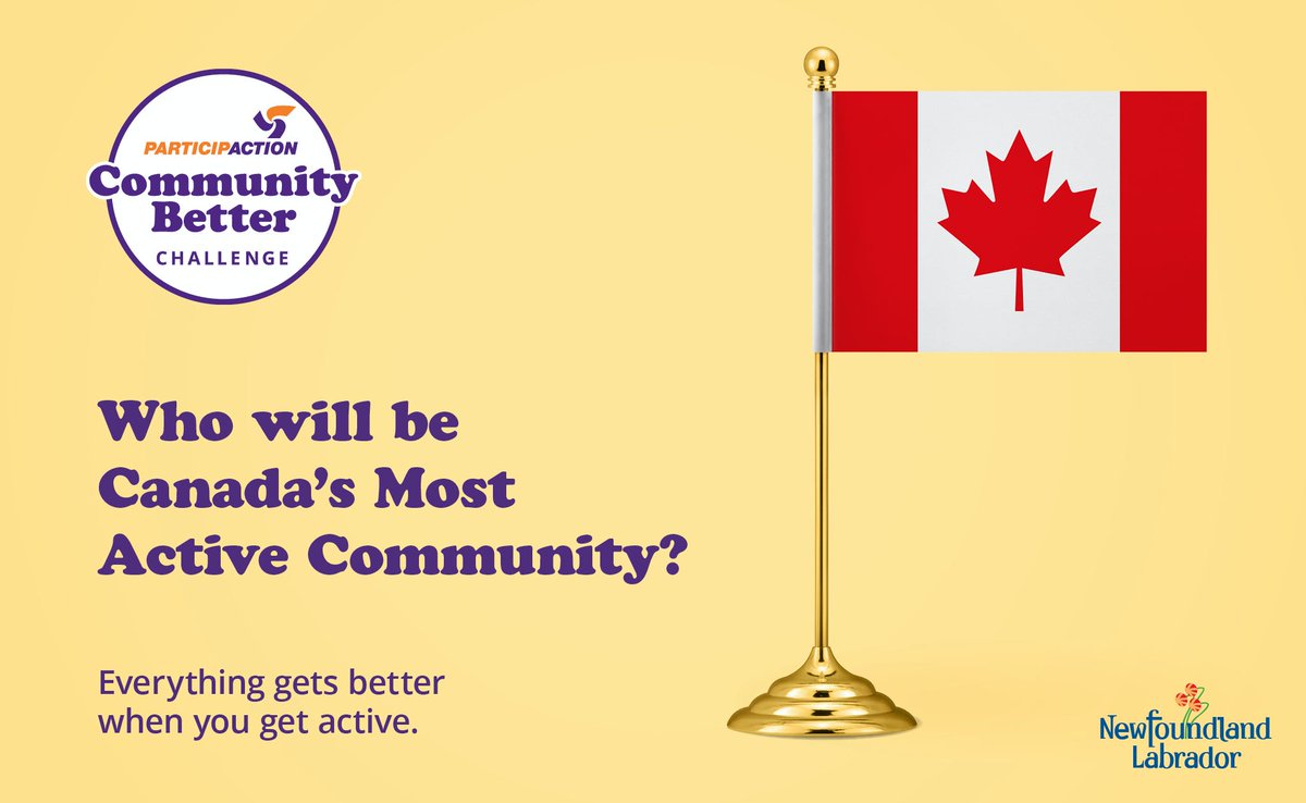 From June 1-3, download the free ParticipACTION app, track your minutes and support GF-W for a chance to win the $100,000 grand prize! Every move counts. #CommunityBetterChallenge
For more information, click bit.ly/3uhEj1d or email d_ledrew_11@hotmail.com.