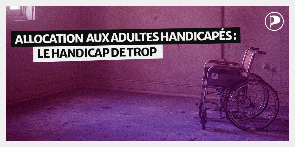 PartiPirate's tweet image. AAH : Le handicap de trop

Un #ThreadPirate.

TL;DR: 
Une deuxième pétition a été ouverte, à l&apos;Assemblée nationale cette fois-ci, nous vous proposons de la signer. 
➡️ petitions.assemblee-nationale.fr/initiatives/i-… ⬅️