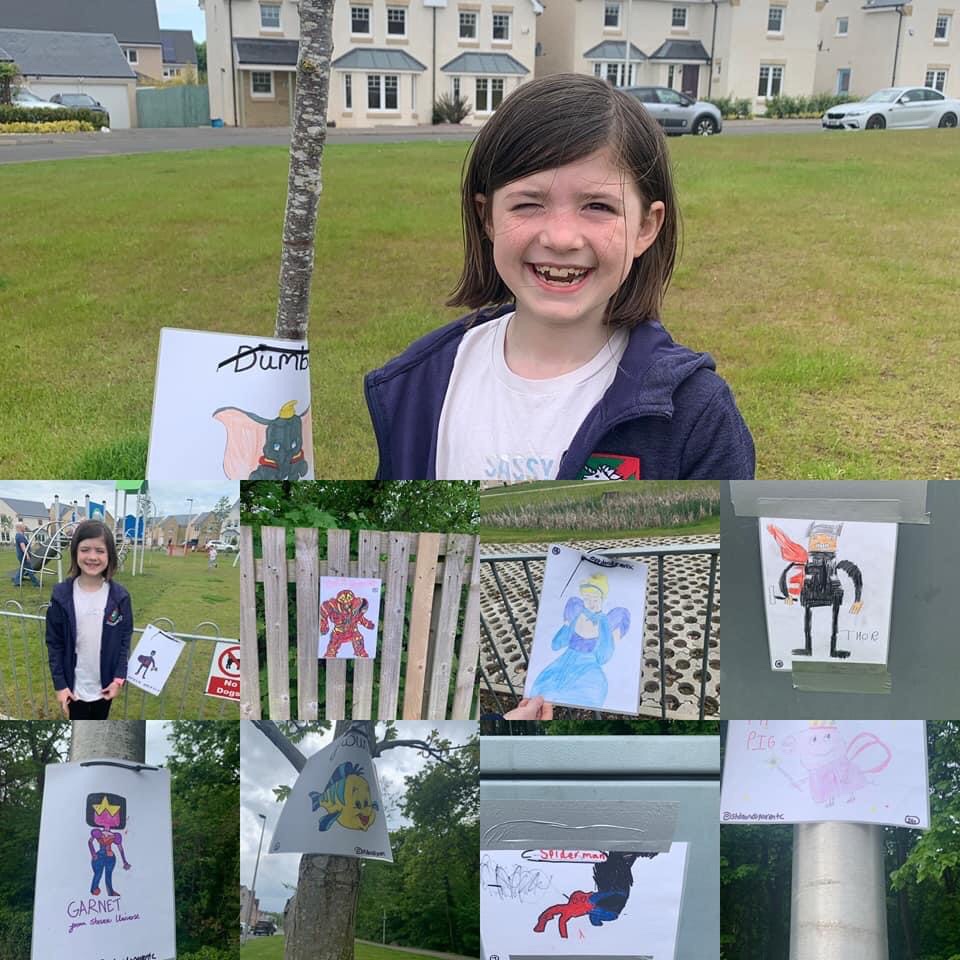 stdavidsparentc's tweet image. Great effort for day 1 of out walking challenge @stdavidsprimary out and about! 32 pictures to look for! 👀