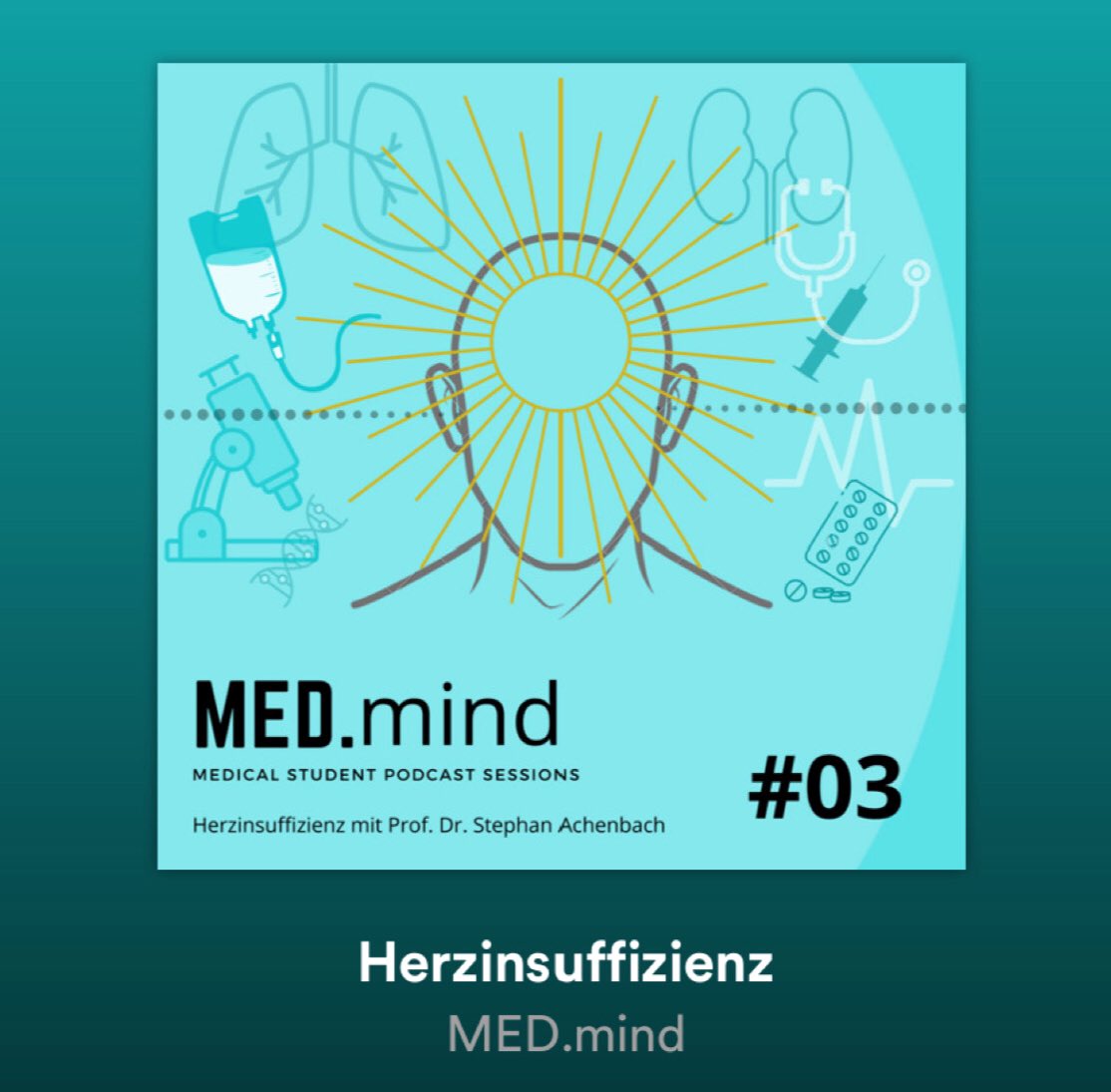 AlessaKoehne's tweet photo. Stolz und voller Vorfreude auf die Reaktionen: RELEASED 🔊 Prof. @Steph_Achenbach bei #MEDmind im Gespräch zum Thema Herzinsuffizienz! 🫀🦻🏻 @HolgerNef @KardiologieU #cardio #ESC #student #medicine Spotify-Link: https://t.co/7RJgnPUueD https://t.co/R4o3UToDe3