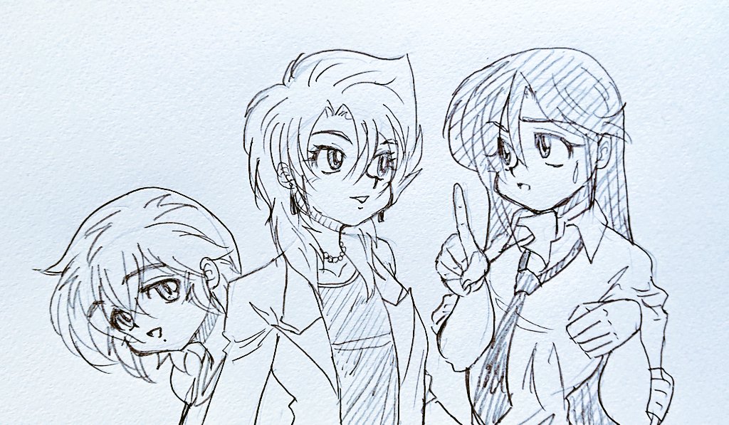 今日の夜のお絵描き 