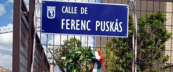 ⚠️ OFF-TOPIC⚠️

A street in Madrid got named after Ferenc Puskás, the biggest Hungarian legend. 
🇭🇺 🏆